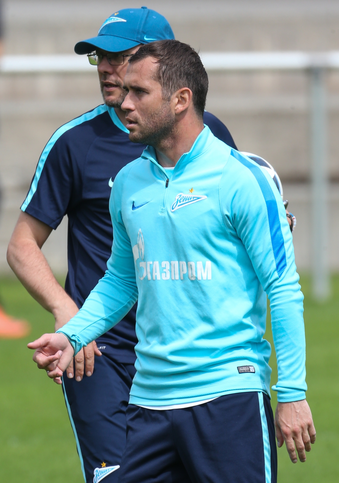 «Газпром»-тренировочные сборы в Австрии: тренировка 21 июня