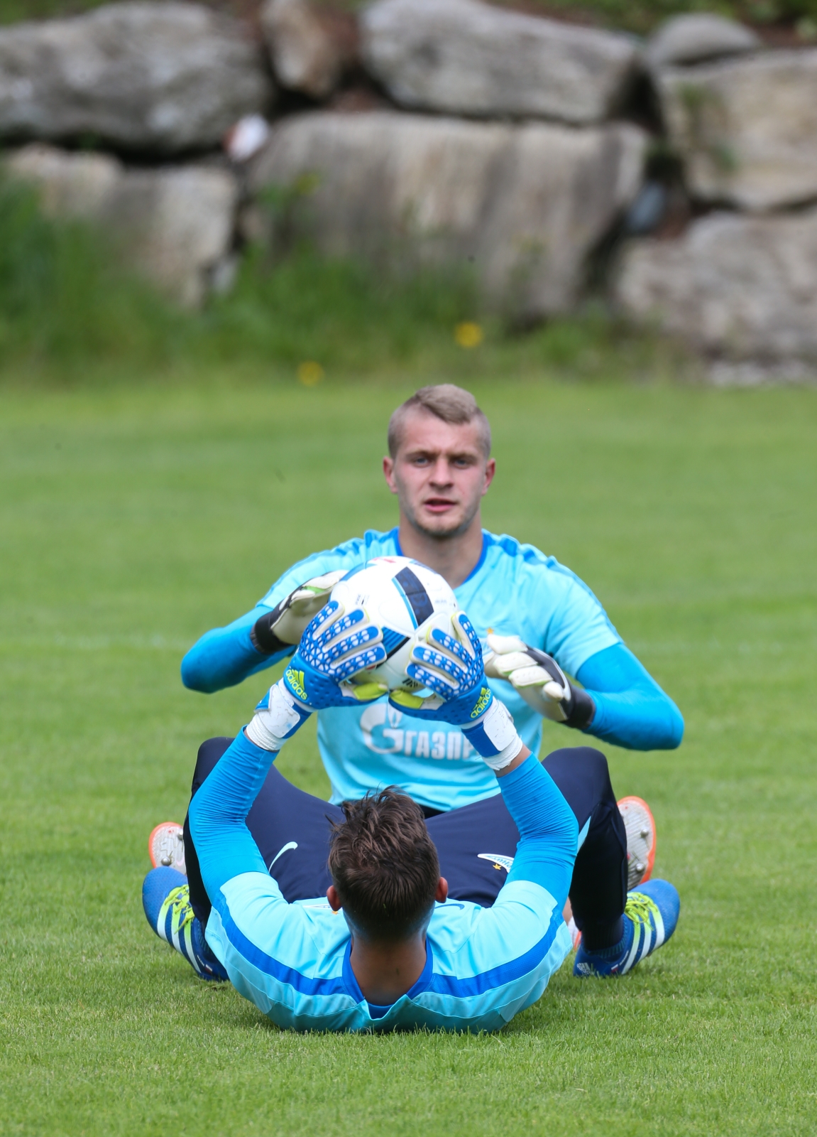 «Газпром»-тренировочные сборы в Австрии: тренировка 21 июня