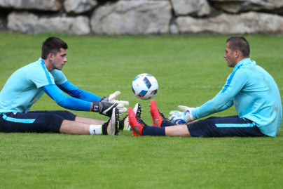 «Газпром»-тренировочные сборы в Австрии: тренировка 21 июня