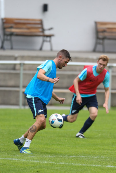 «Газпром»-тренировочные сборы в Австрии: тренировка 21 июня