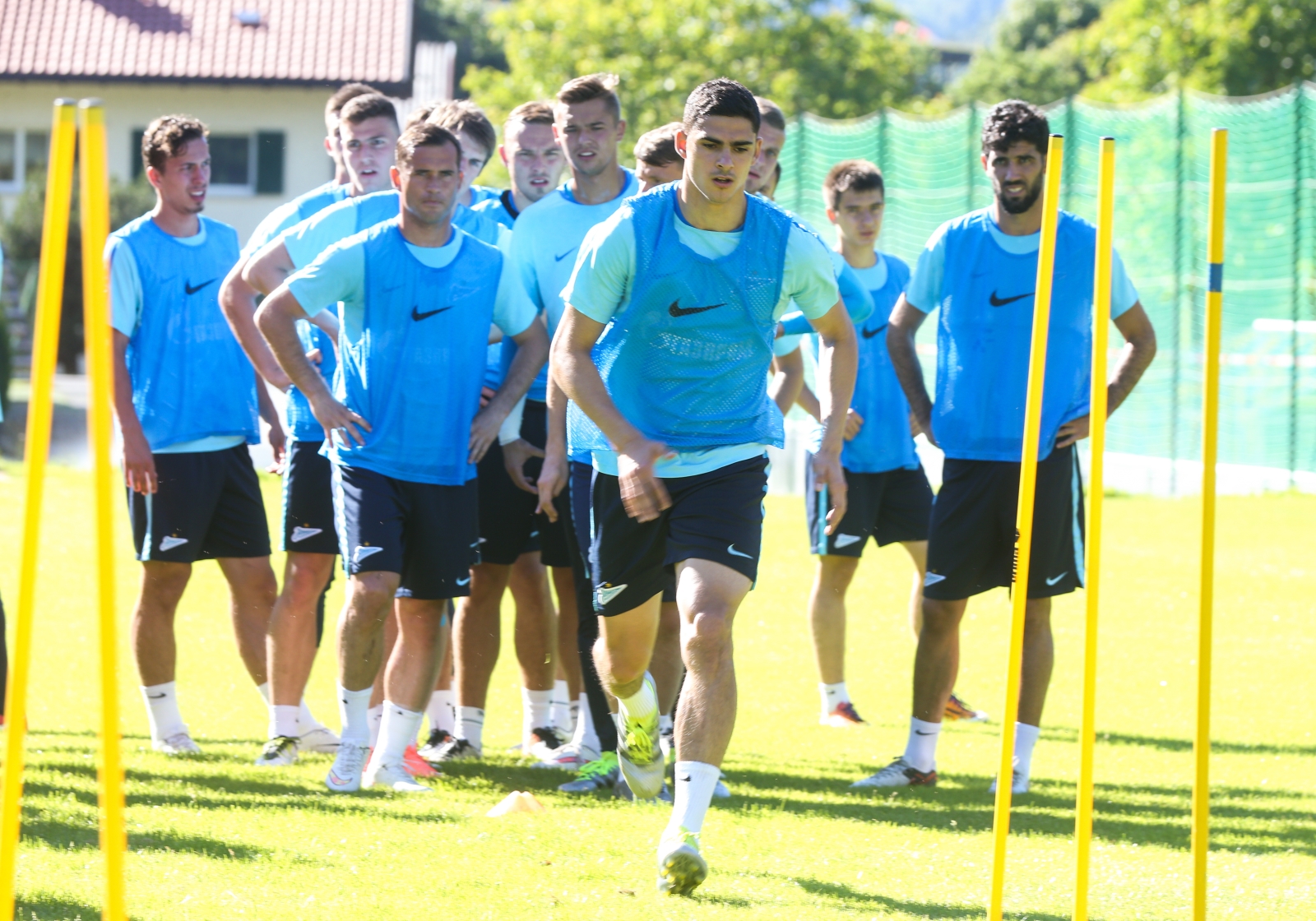 «Газпром»-тренировочные сборы в Австрии: вечерняя тренировка 23 июня