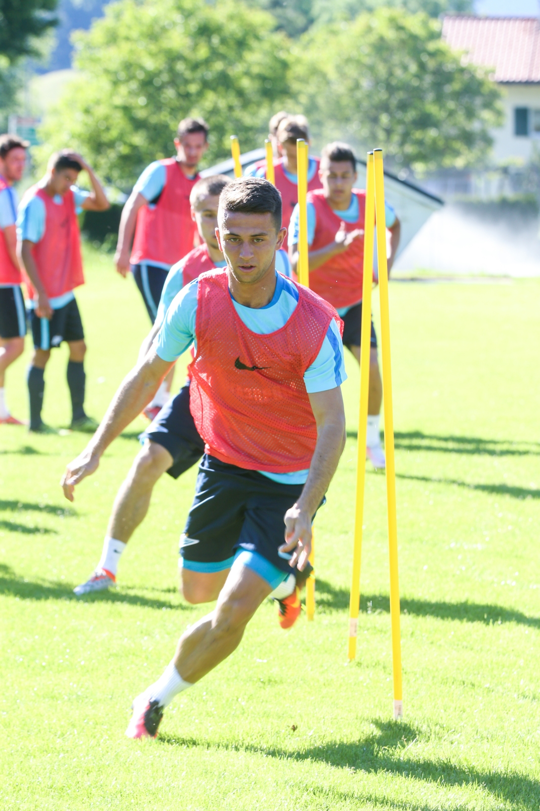 «Газпром»-тренировочные сборы в Австрии: вечерняя тренировка 23 июня