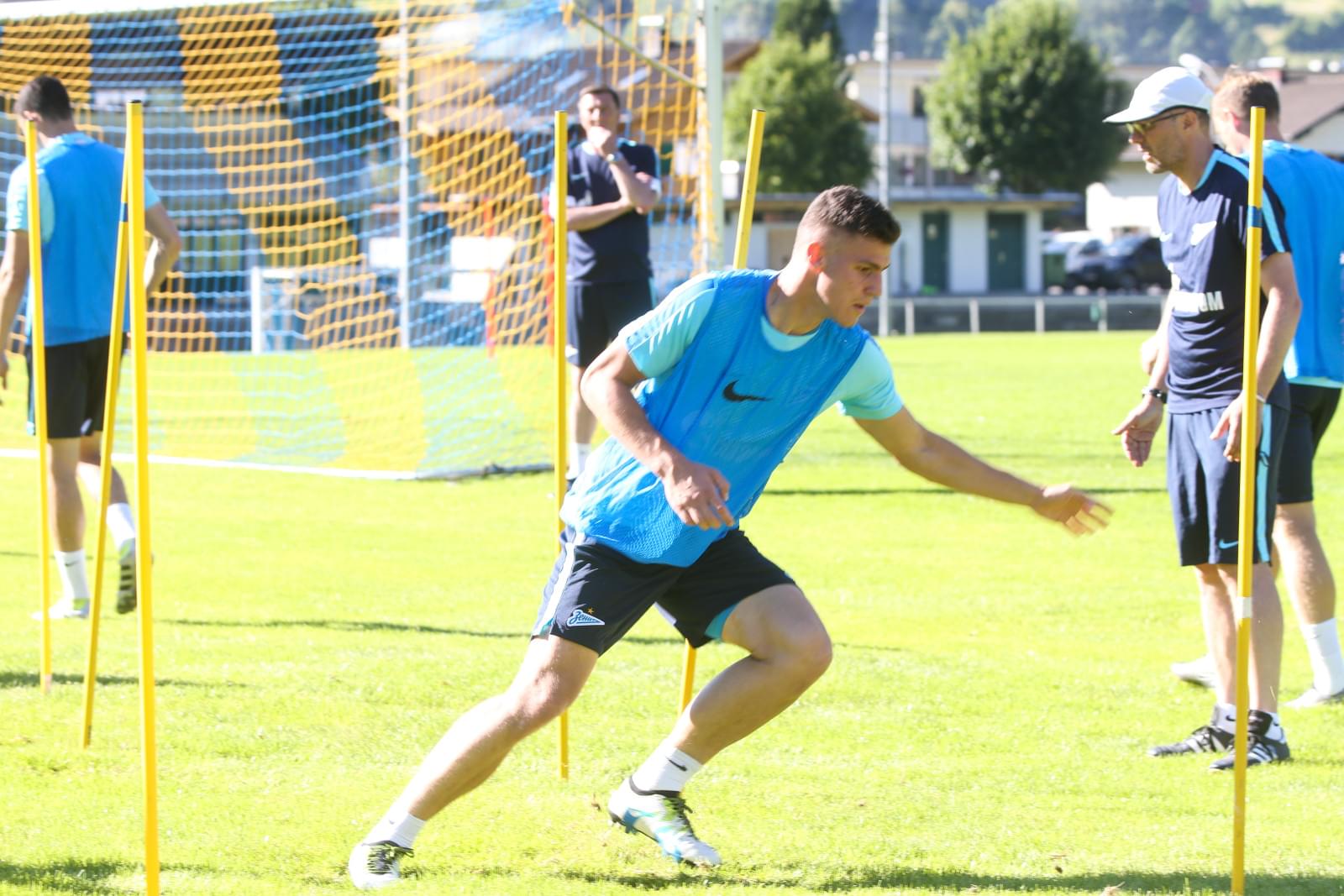 «Газпром»-тренировочные сборы в Австрии: вечерняя тренировка 23 июня