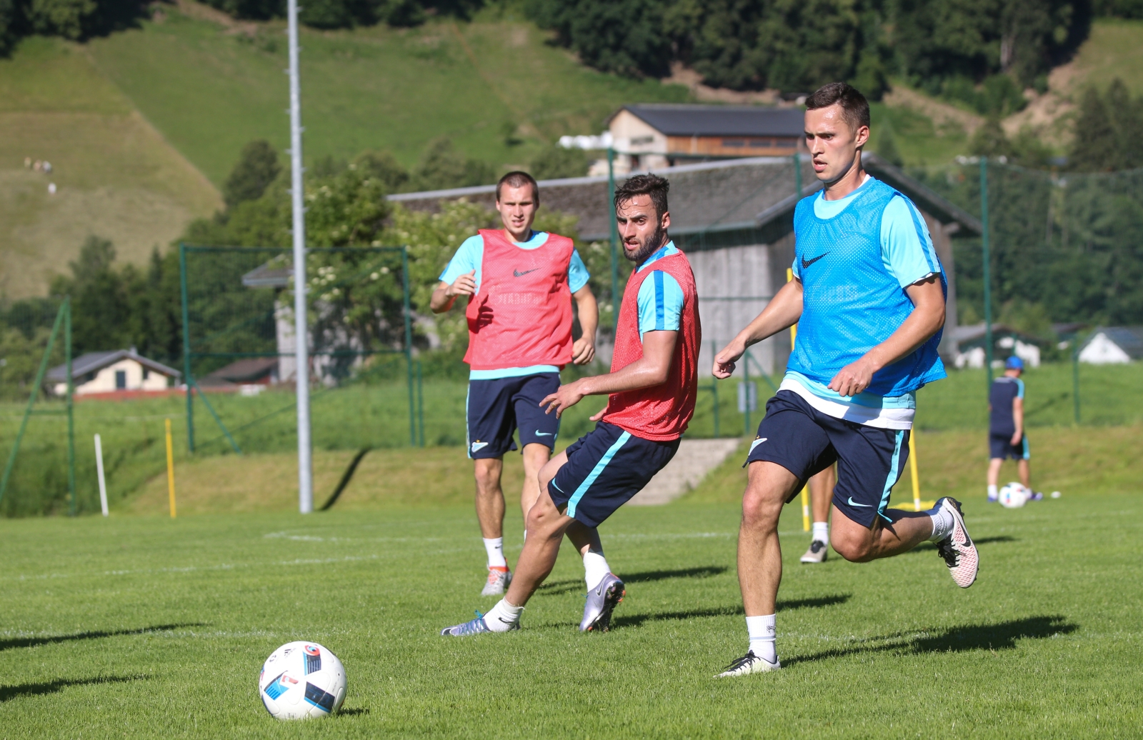 «Газпром»-тренировочные сборы в Австрии: вечерняя тренировка 23 июня