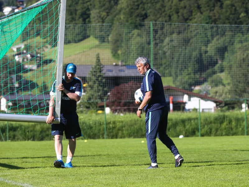 «Газпром»-тренировочные сборы в Австрии: вечерняя тренировка 23 июня