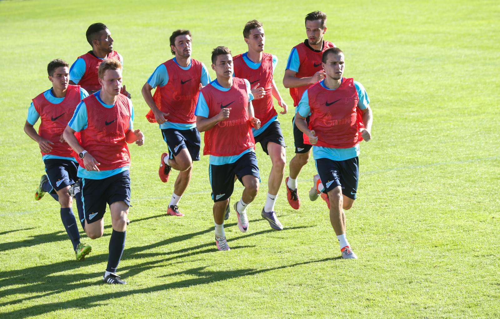 «Газпром»-тренировочные сборы в Австрии: вечерняя тренировка 23 июня