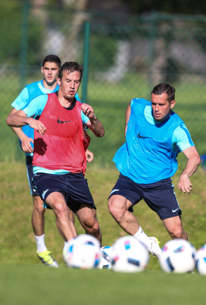 «Газпром»-тренировочные сборы в Австрии: вечерняя тренировка 23 июня