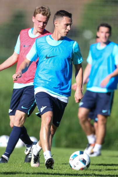 «Газпром»-тренировочные сборы в Австрии: вечерняя тренировка 23 июня