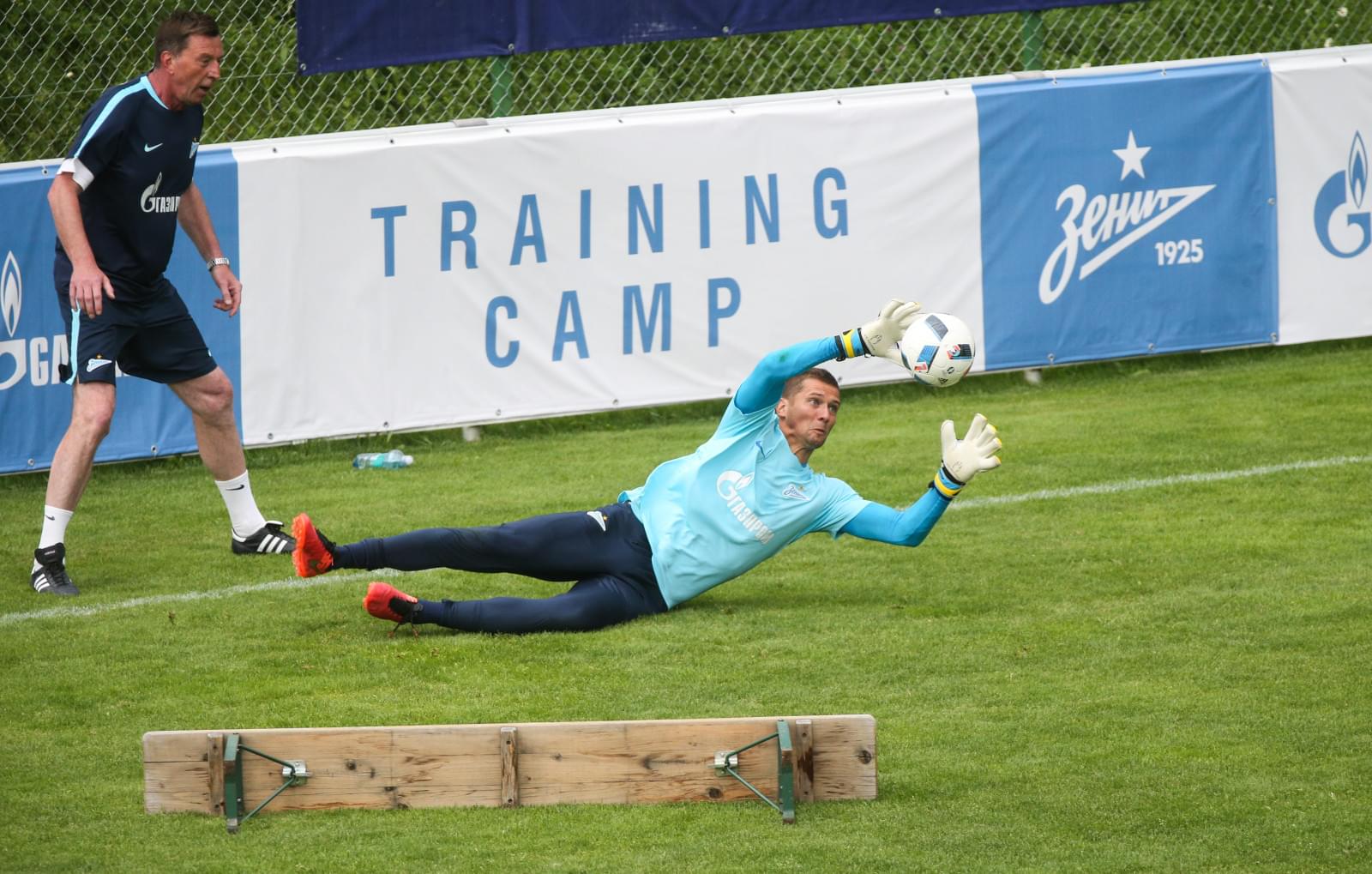 «Газпром»-тренировочные сборы в Австрии: вечерняя тренировка 24 июня