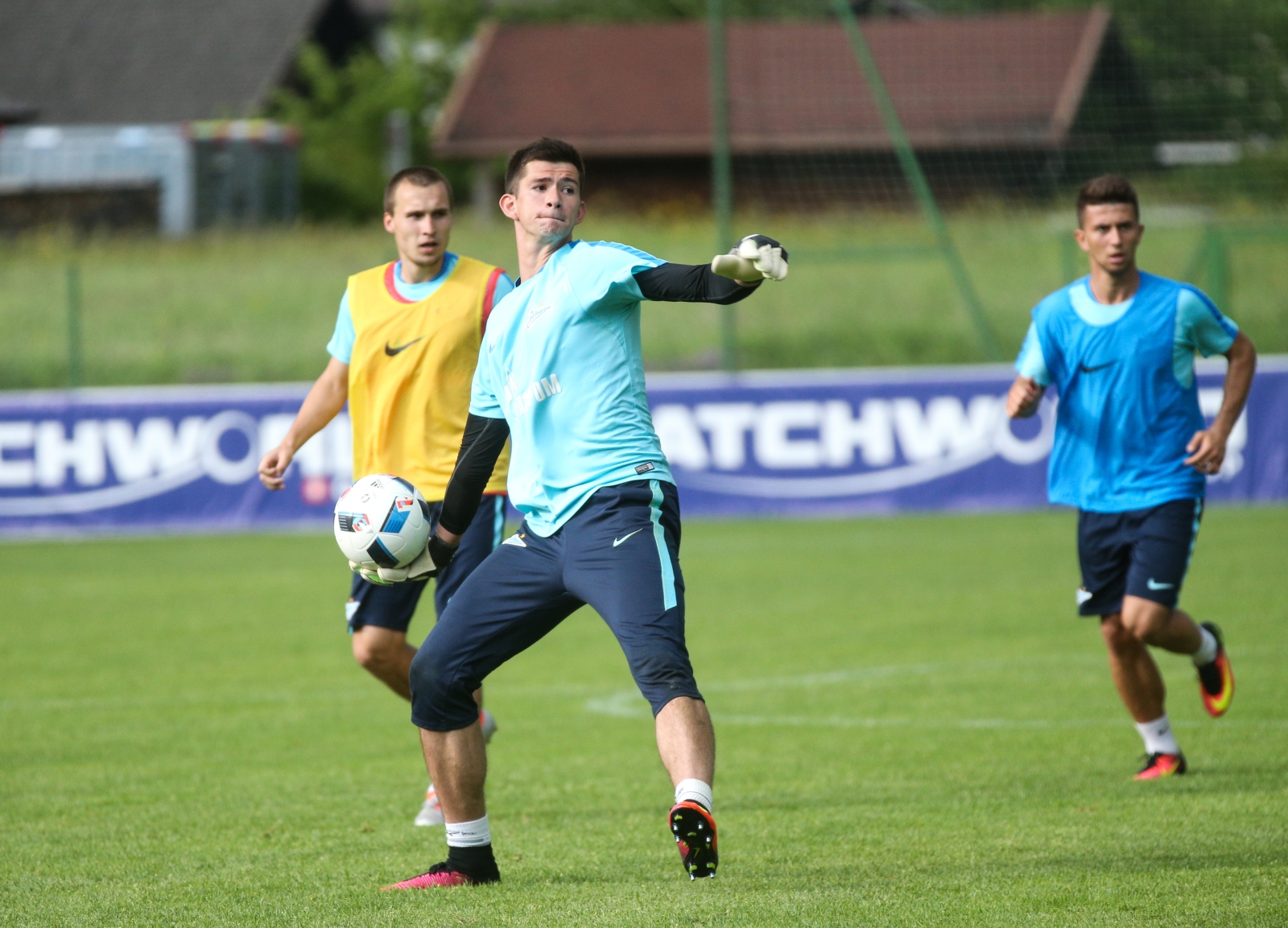 «Газпром»-тренировочные сборы в Австрии: вечерняя тренировка 24 июня