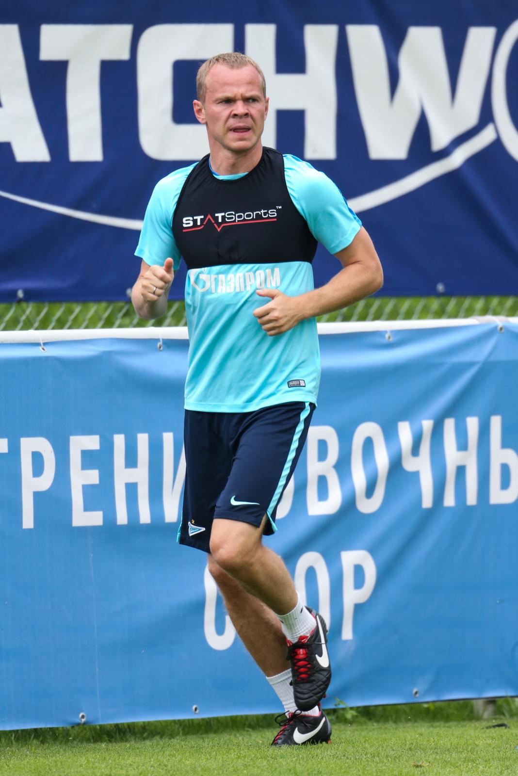 «Газпром»-тренировочные сборы в Австрии: вечерняя тренировка 24 июня