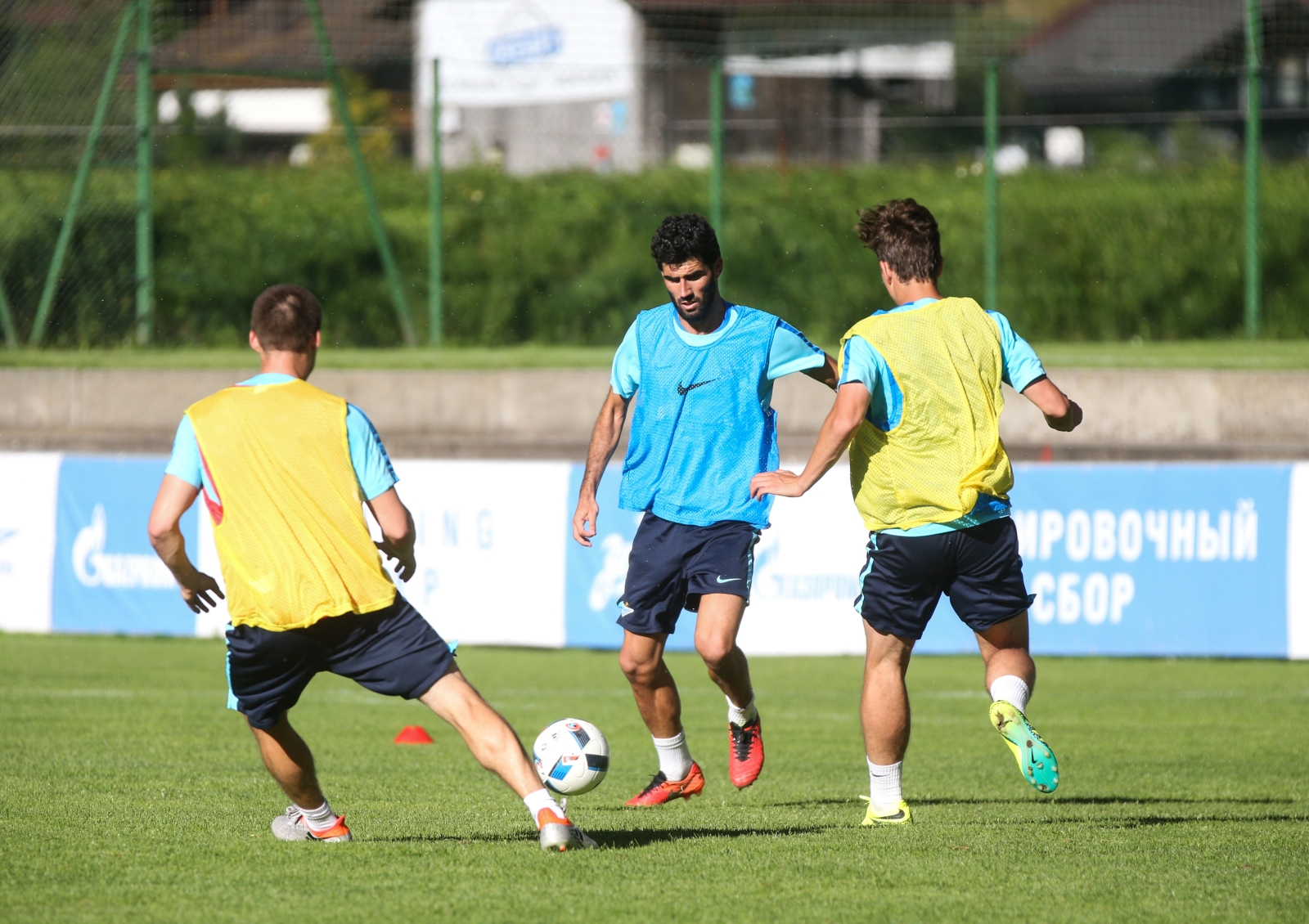 «Газпром»-тренировочные сборы в Австрии: вечерняя тренировка 24 июня