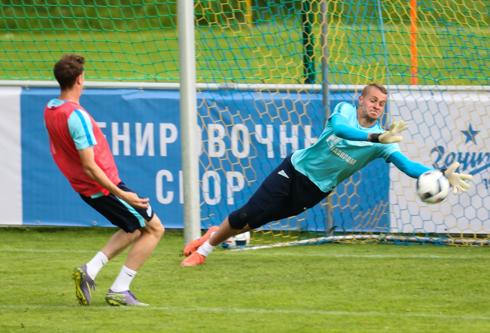 «Газпром»-тренировочные сборы в Австрии: вечерняя тренировка 24 июня