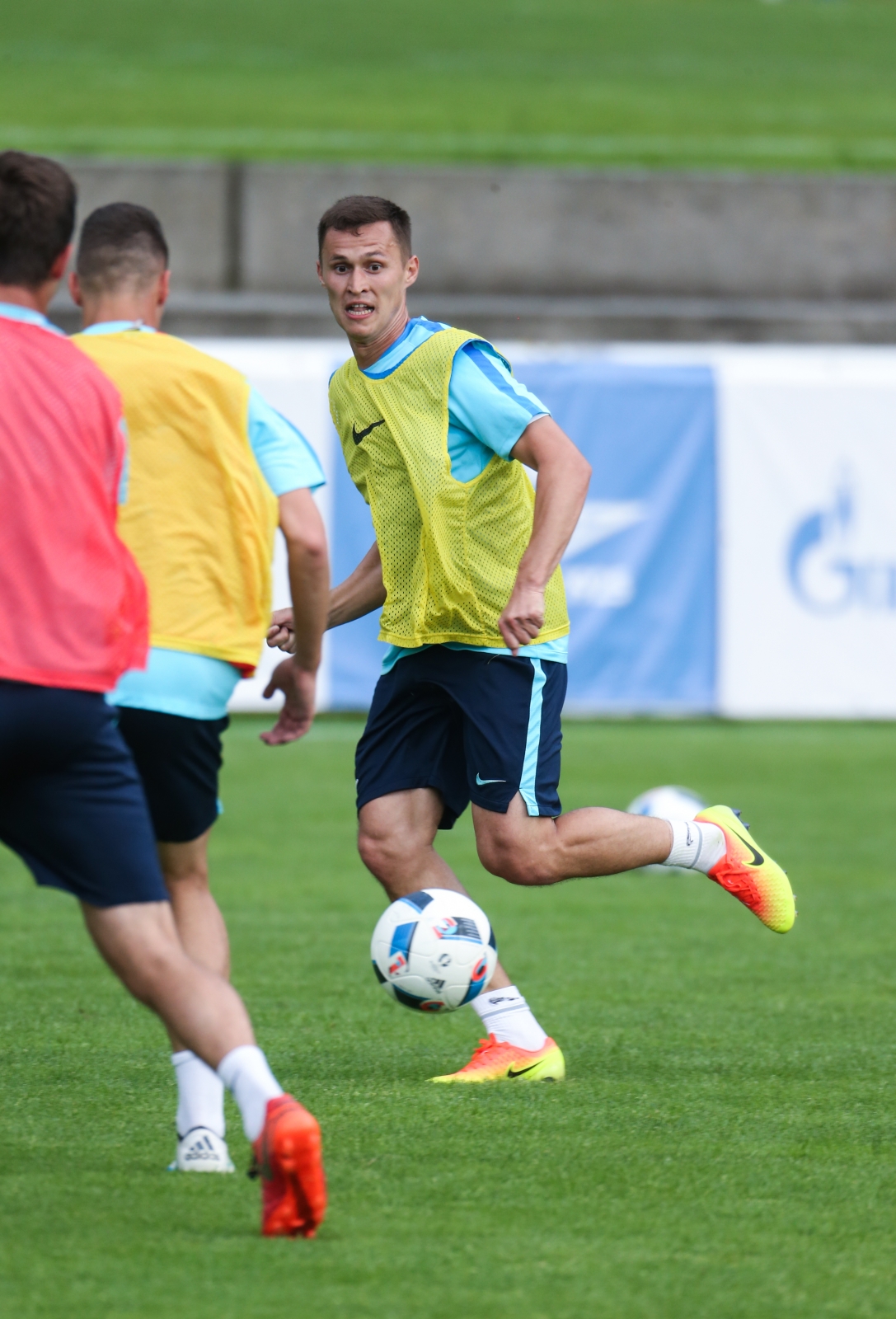 «Газпром»-тренировочные сборы в Австрии: вечерняя тренировка 24 июня