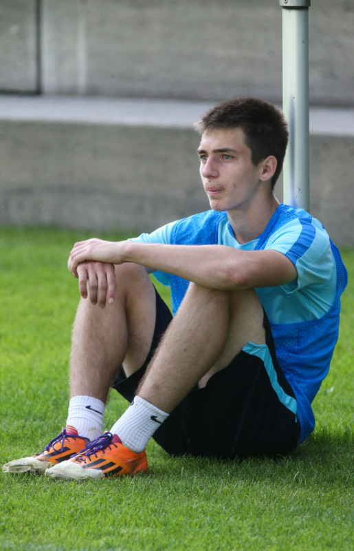 «Газпром»-тренировочные сборы в Австрии: вечерняя тренировка 24 июня