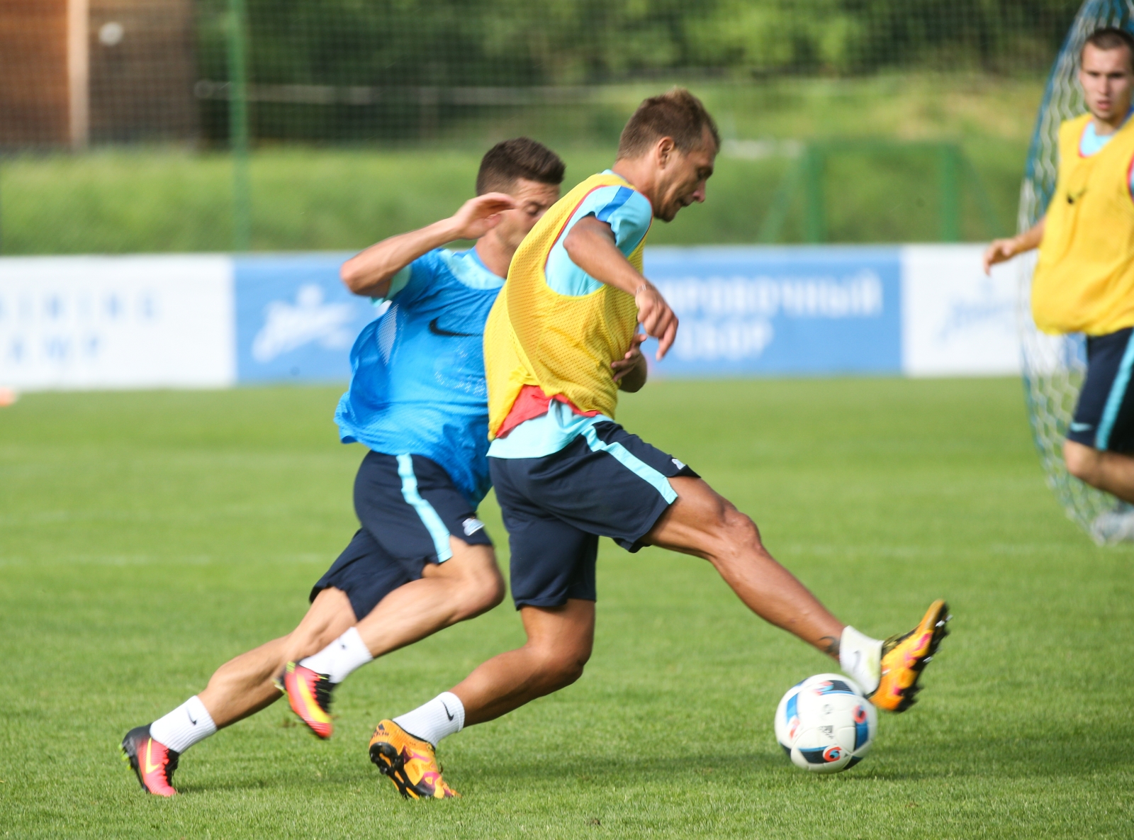 «Газпром»-тренировочные сборы в Австрии: вечерняя тренировка 24 июня