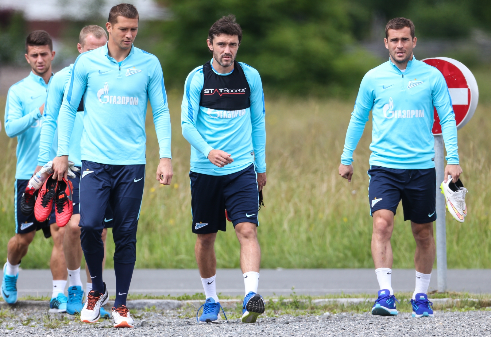 «Газпром»-тренировочные сборы в Австрии: вечерняя тренировка 27 июня