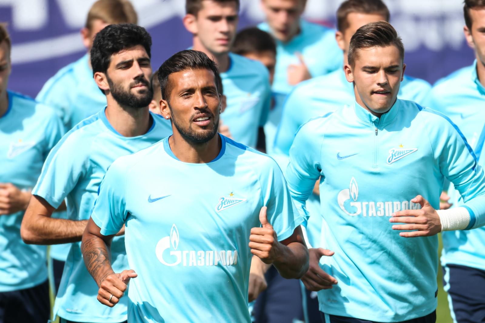 «Газпром»-тренировочные сборы в Австрии: вечерняя тренировка 27 июня