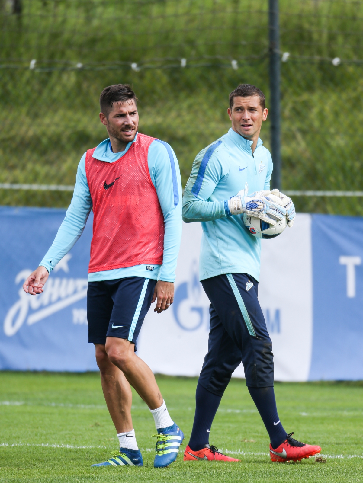 «Газпром»-тренировочные сборы в Австрии: вечерняя тренировка 27 июня