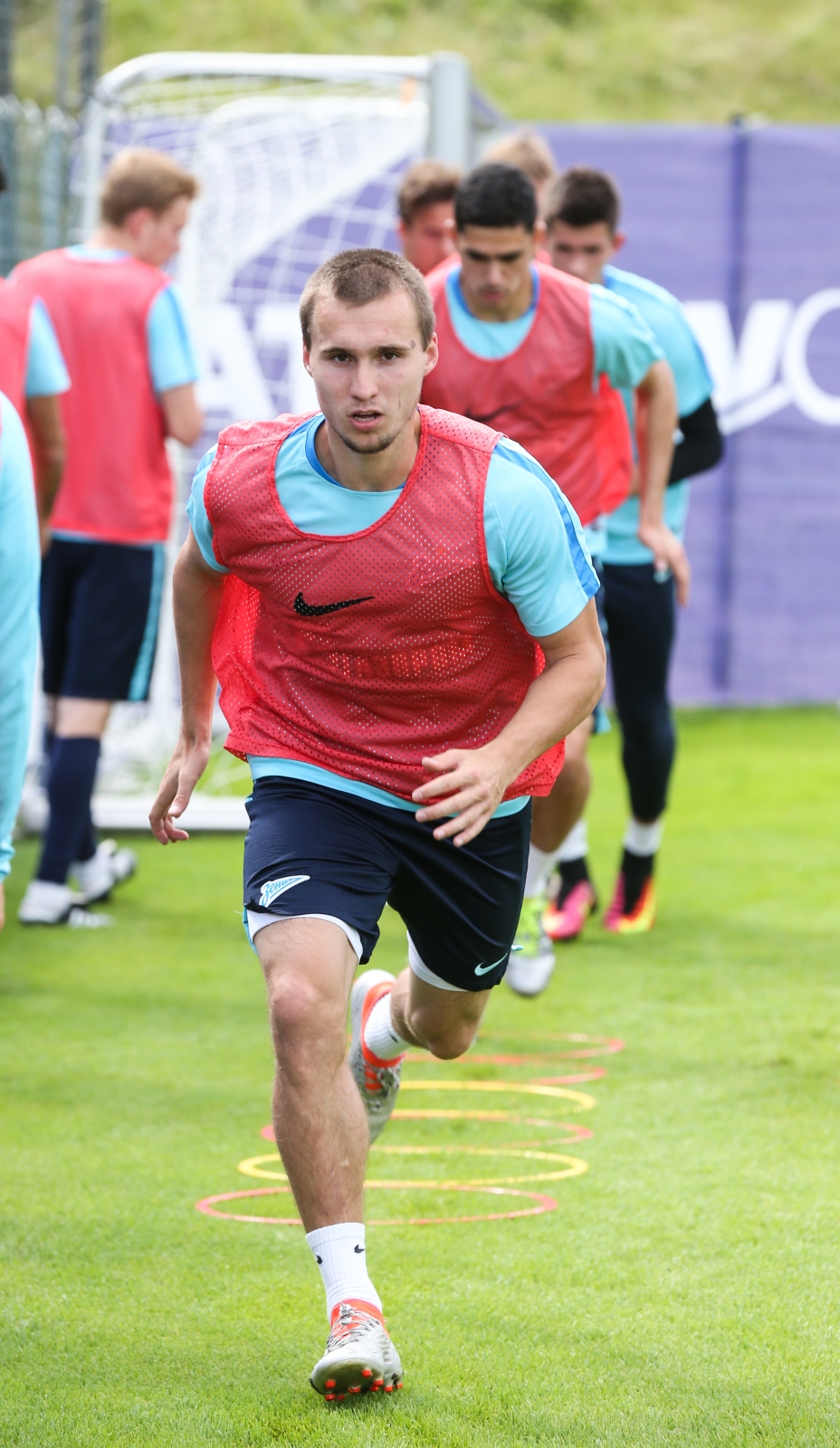 «Газпром»-тренировочные сборы в Австрии: вечерняя тренировка 27 июня