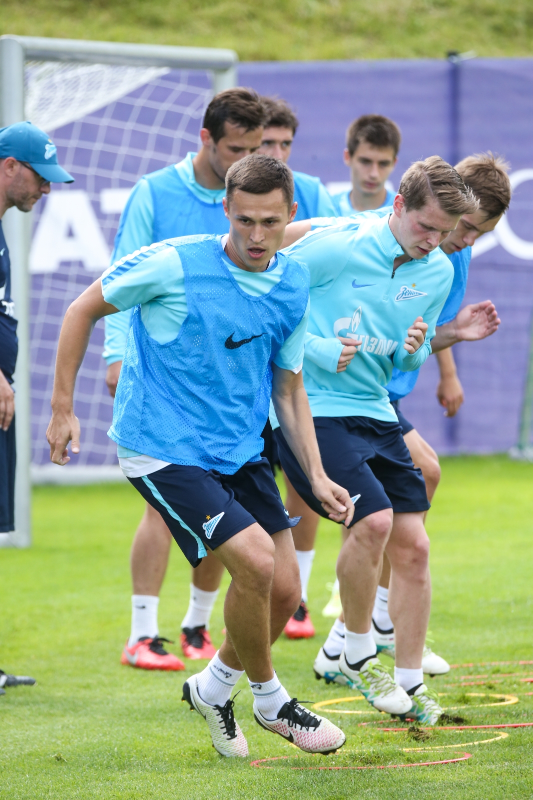 «Газпром»-тренировочные сборы в Австрии: вечерняя тренировка 27 июня