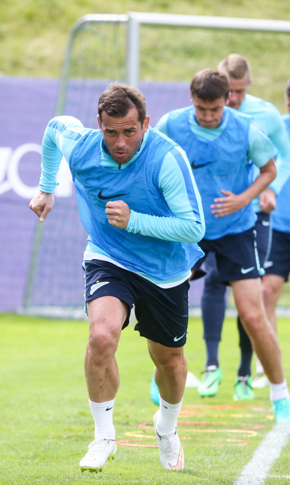 «Газпром»-тренировочные сборы в Австрии: вечерняя тренировка 27 июня