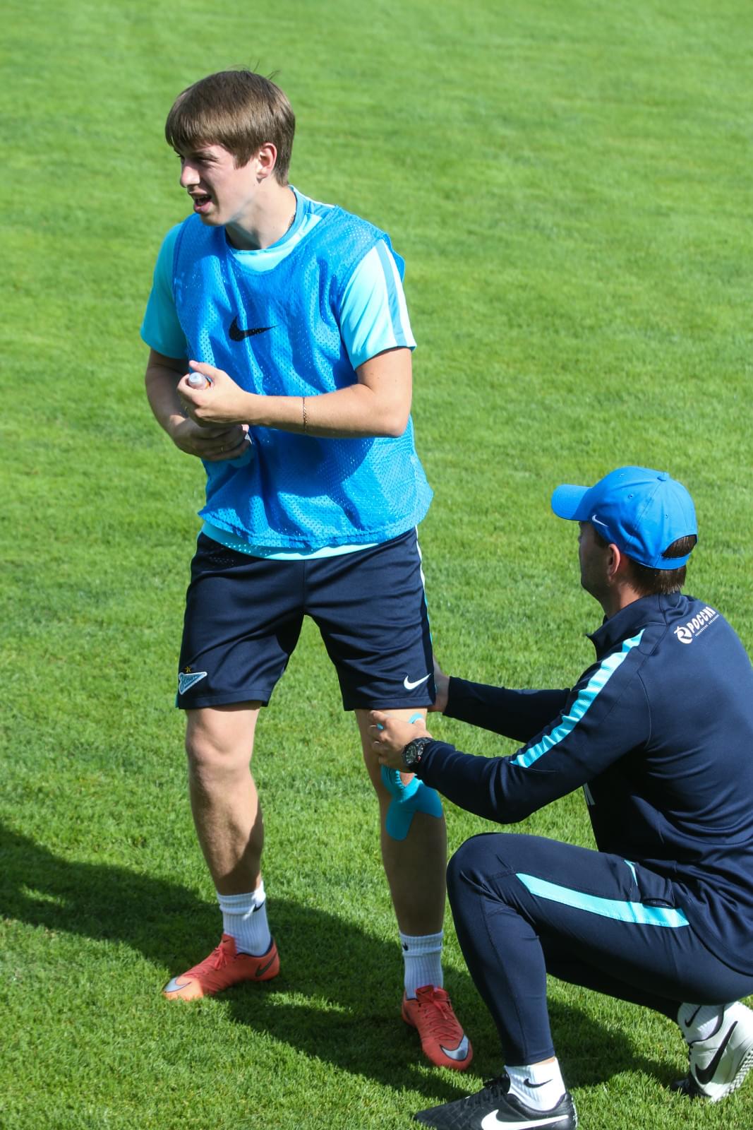 «Газпром»-тренировочные сборы в Австрии: вечерняя тренировка 27 июня