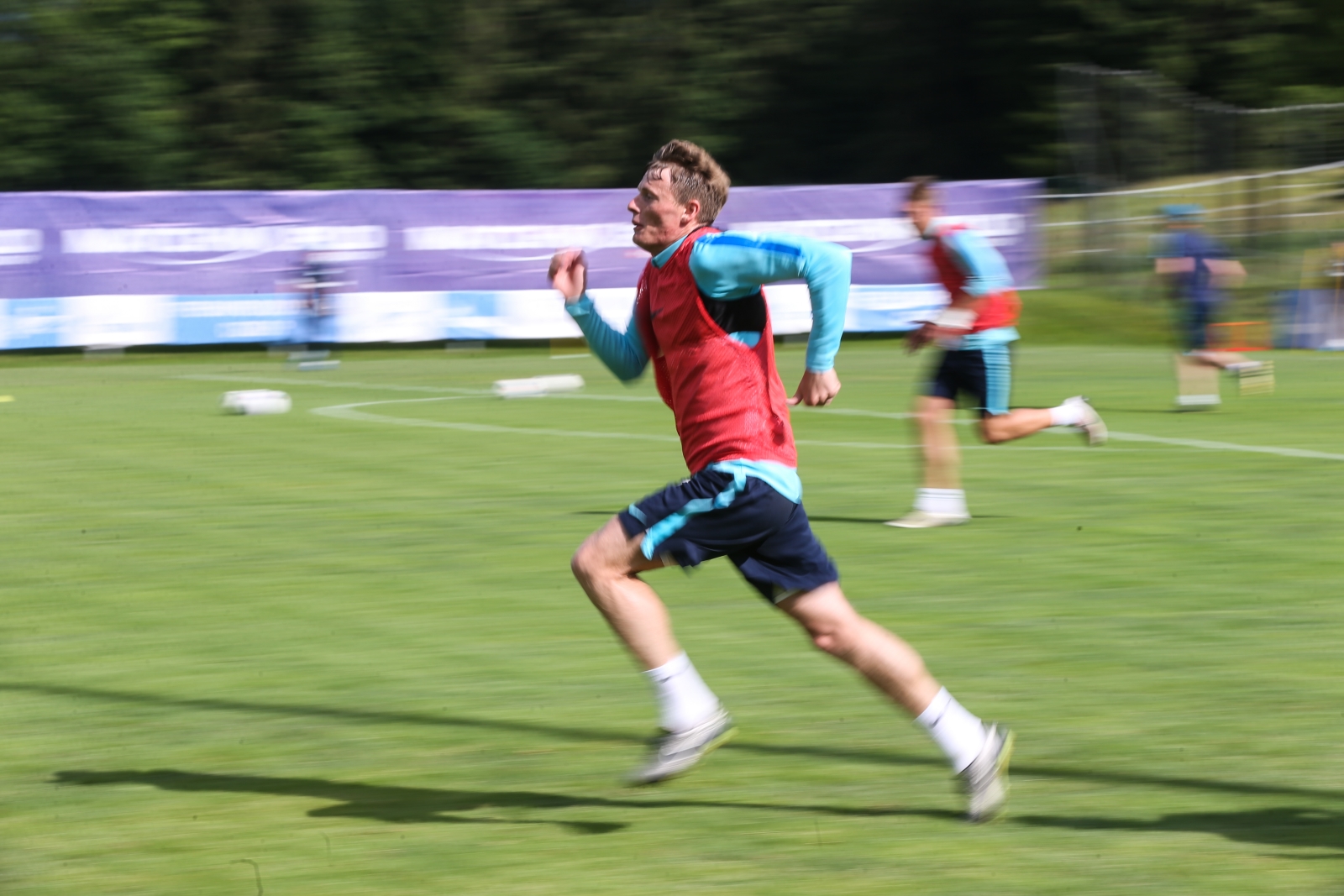 «Газпром»-тренировочные сборы в Австрии: вечерняя тренировка 27 июня