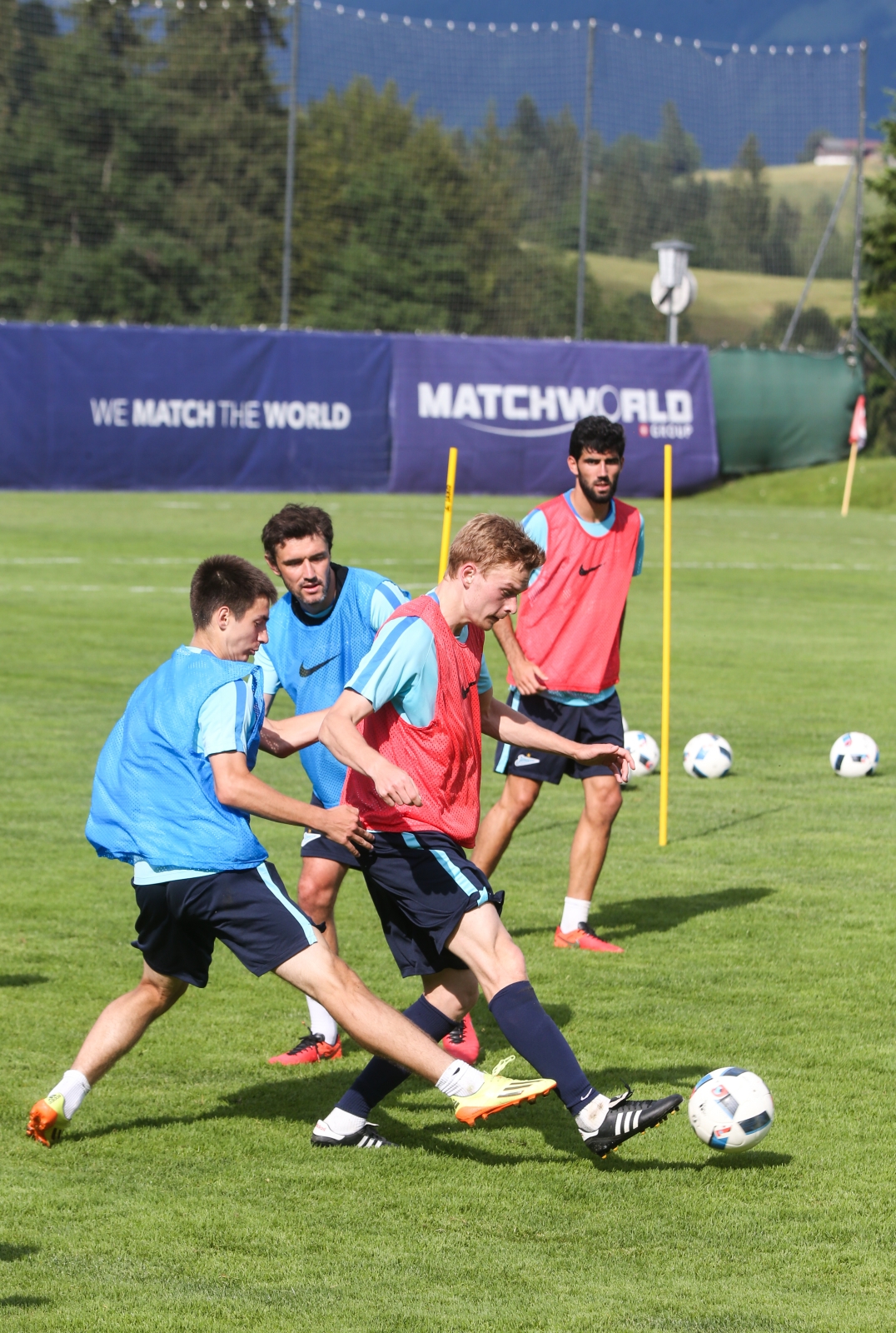 «Газпром»-тренировочные сборы в Австрии: вечерняя тренировка 27 июня