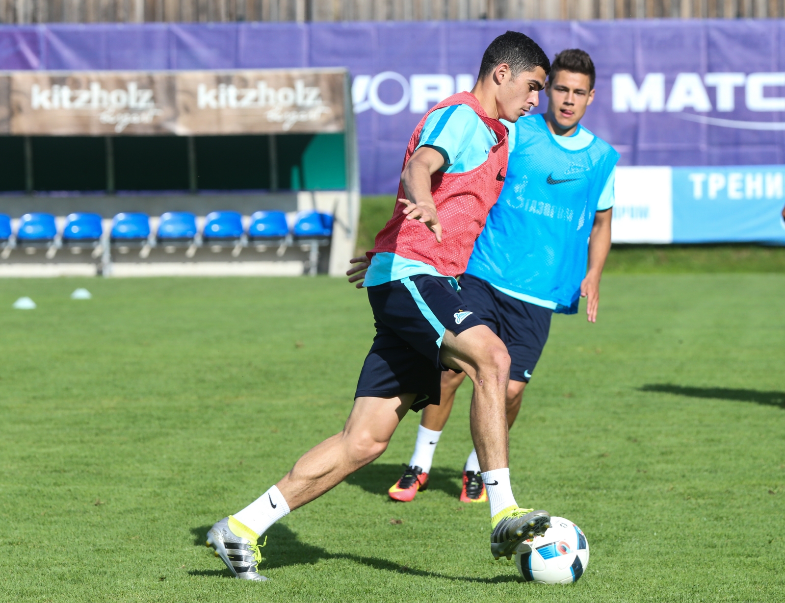 «Газпром»-тренировочные сборы в Австрии: вечерняя тренировка 27 июня