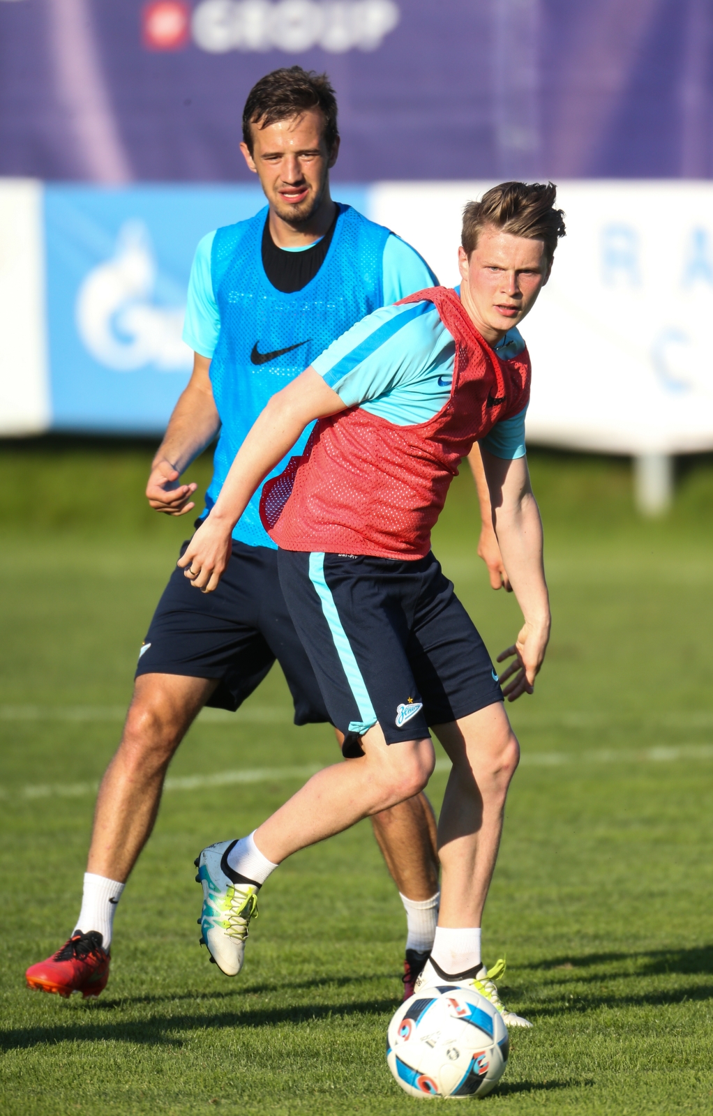 «Газпром»-тренировочные сборы в Австрии: вечерняя тренировка 29 июня