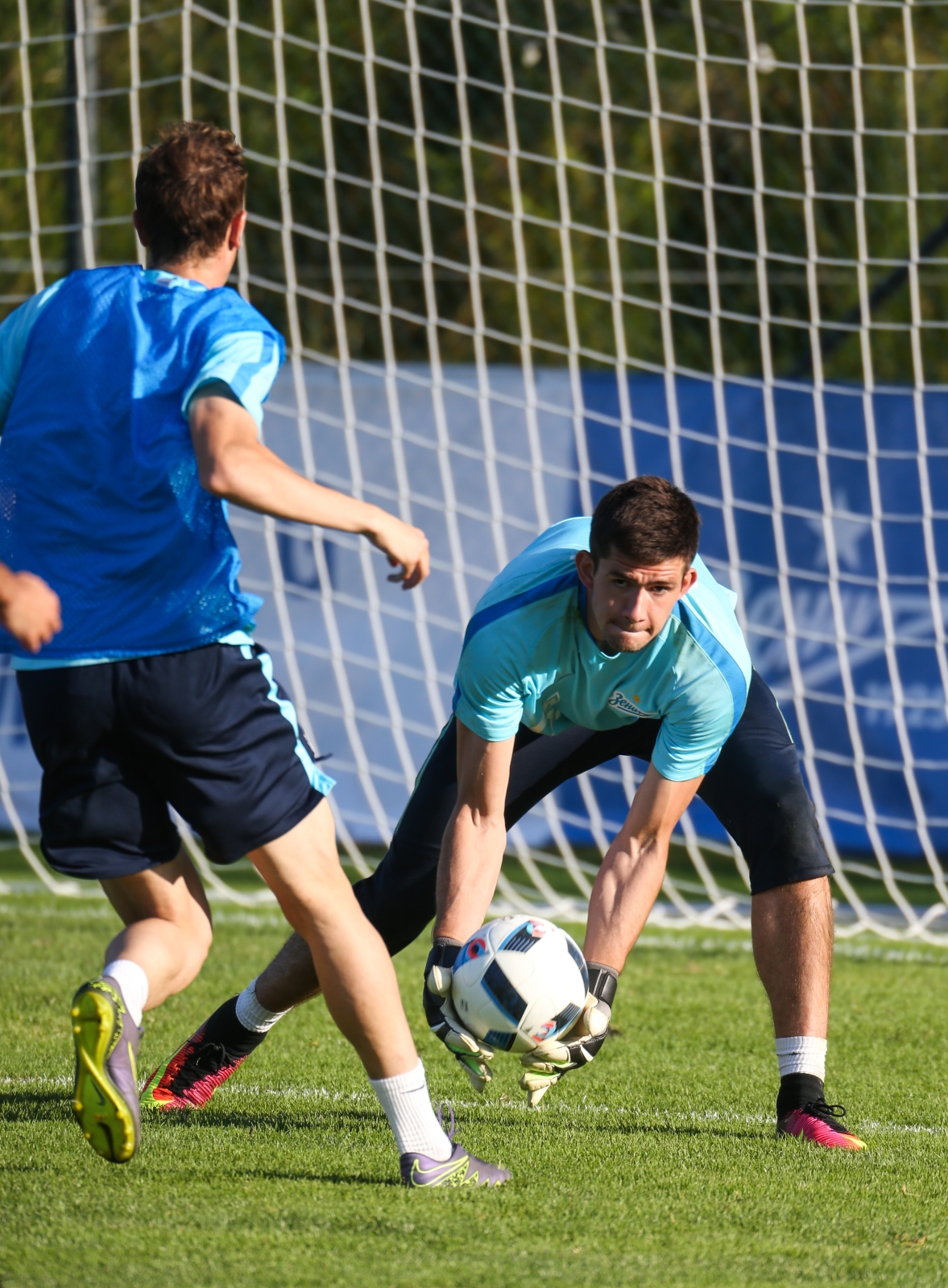 «Газпром»-тренировочные сборы в Австрии: вечерняя тренировка 29 июня