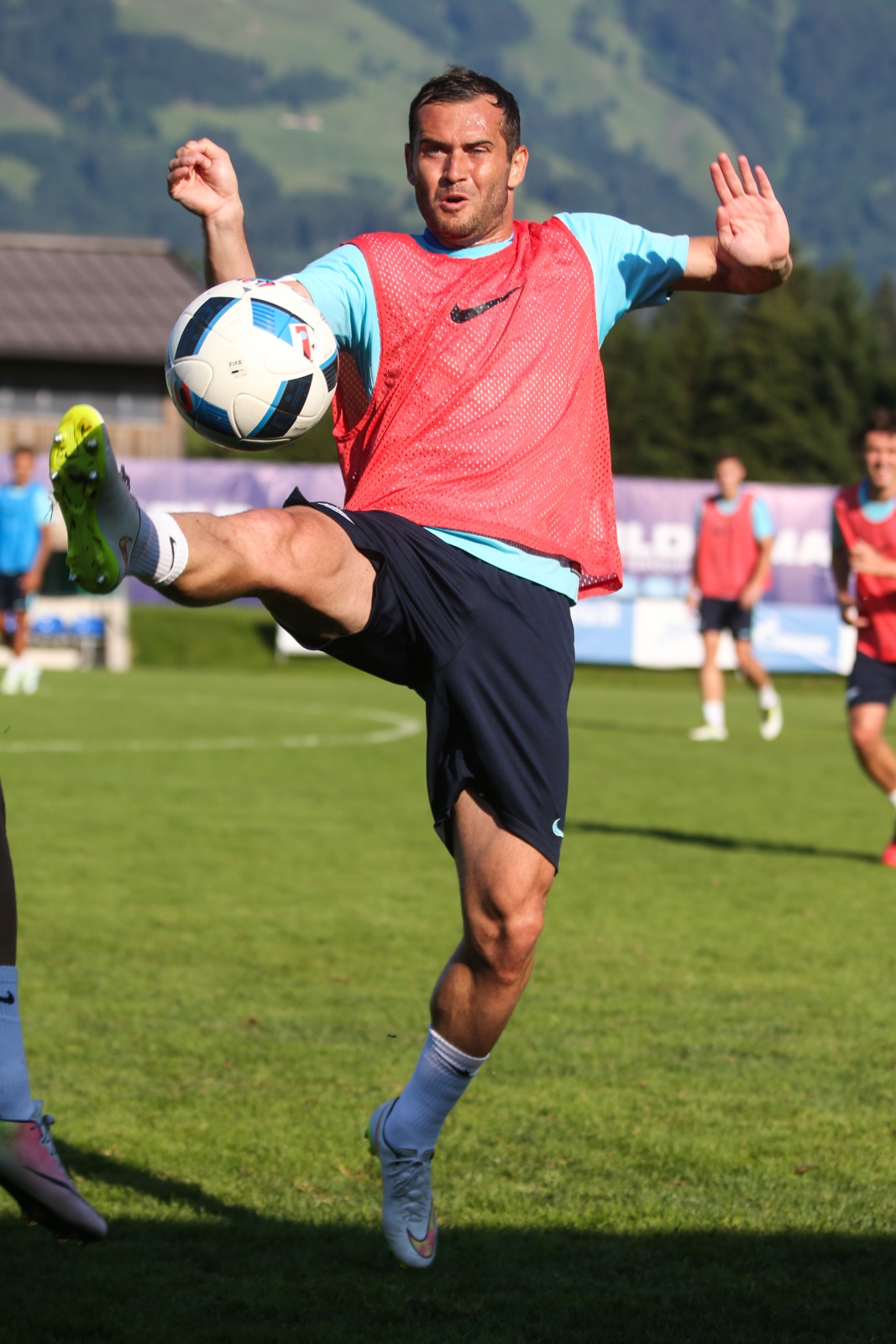 «Газпром»-тренировочные сборы в Австрии: вечерняя тренировка 29 июня