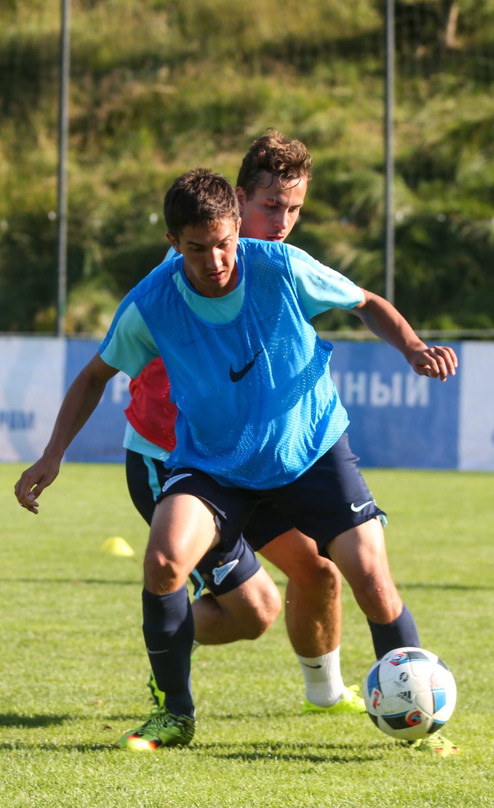 «Газпром»-тренировочные сборы в Австрии: вечерняя тренировка 29 июня