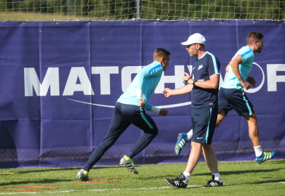 «Газпром»-тренировочные сборы в Австрии: вечерняя тренировка 29 июня