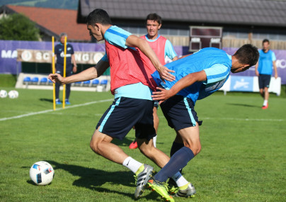 «Газпром»-тренировочные сборы в Австрии: вечерняя тренировка 29 июня
