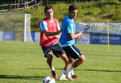 «Газпром»-тренировочные сборы в Австрии: вечерняя тренировка 29 июня