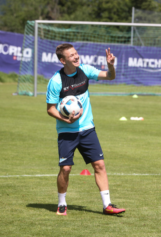 «Газпром»-тренировочные сборы в Швейцарии: утренняя тренировка 7 июля