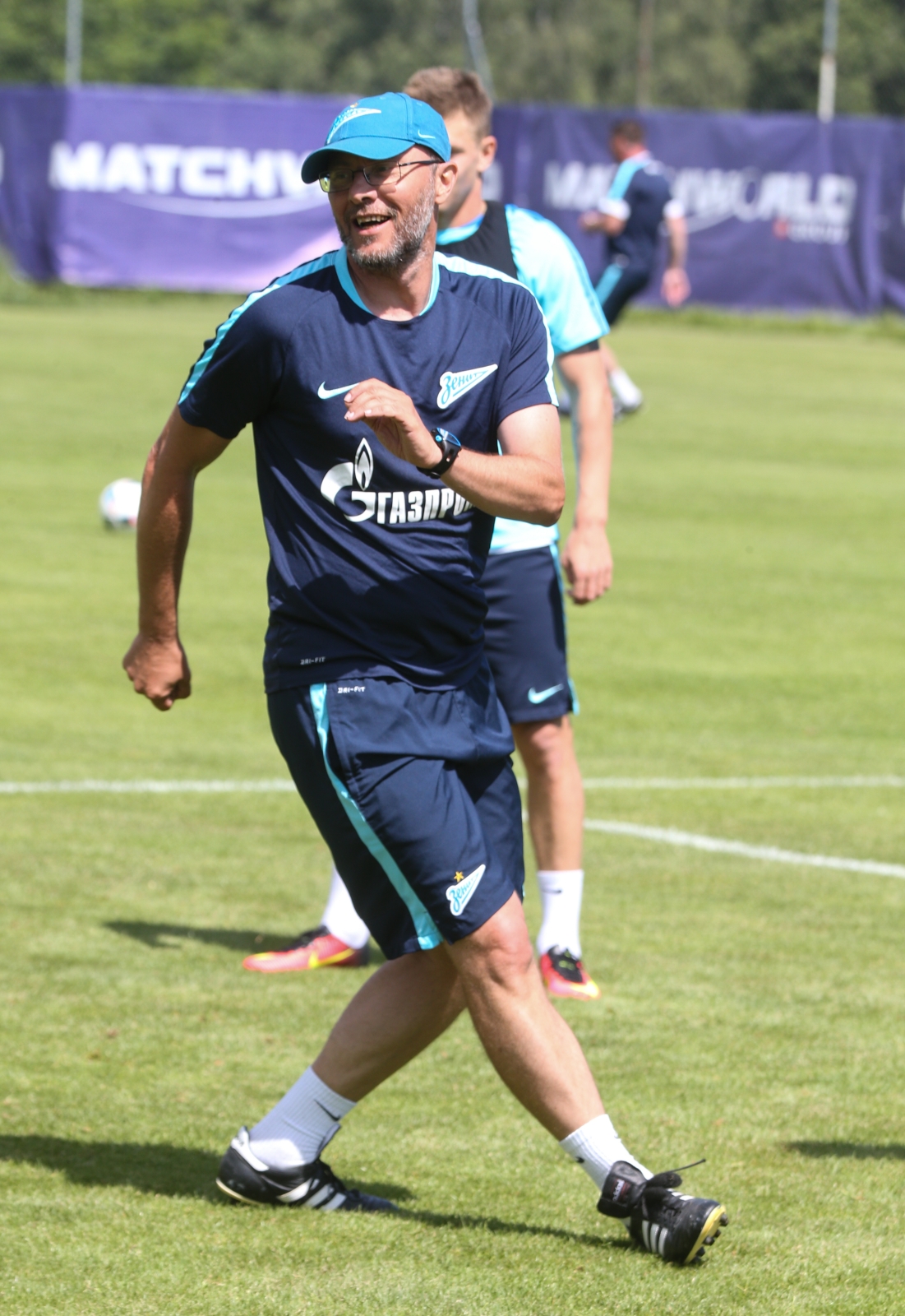 «Газпром»-тренировочные сборы в Швейцарии: утренняя тренировка 7 июля