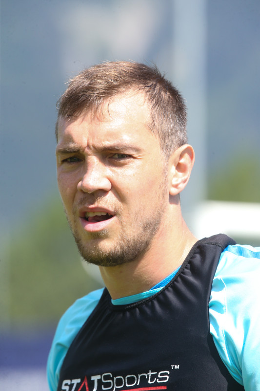 «Газпром»-тренировочные сборы в Швейцарии: утренняя тренировка 7 июля