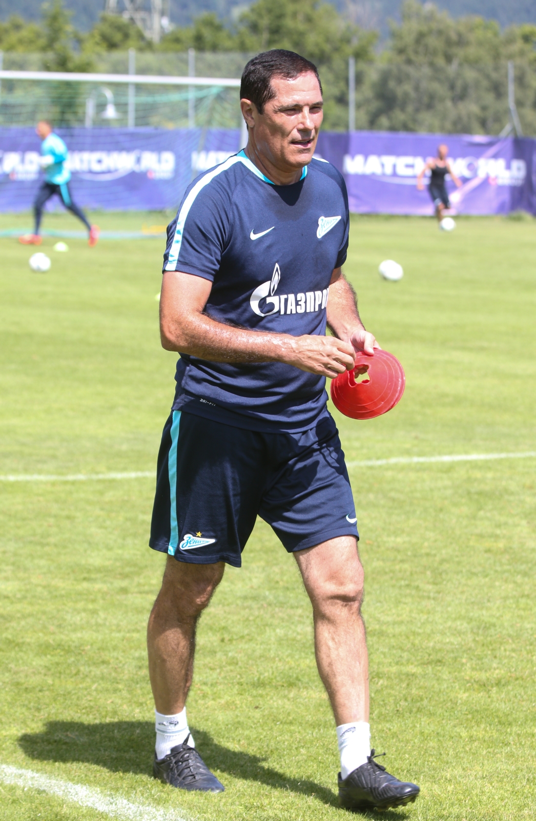 «Газпром»-тренировочные сборы в Швейцарии: утренняя тренировка 7 июля