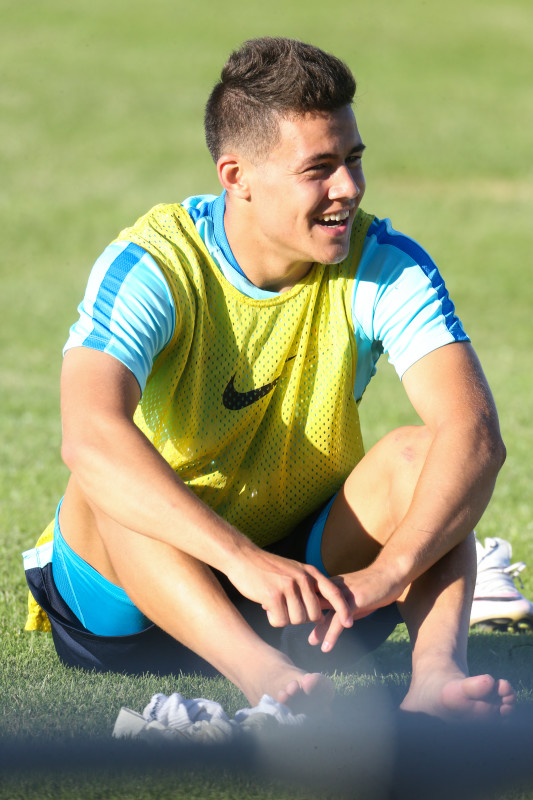 «Газпром»-тренировочные сборы в Швейцарии: вечерняя тренировка 7 июля