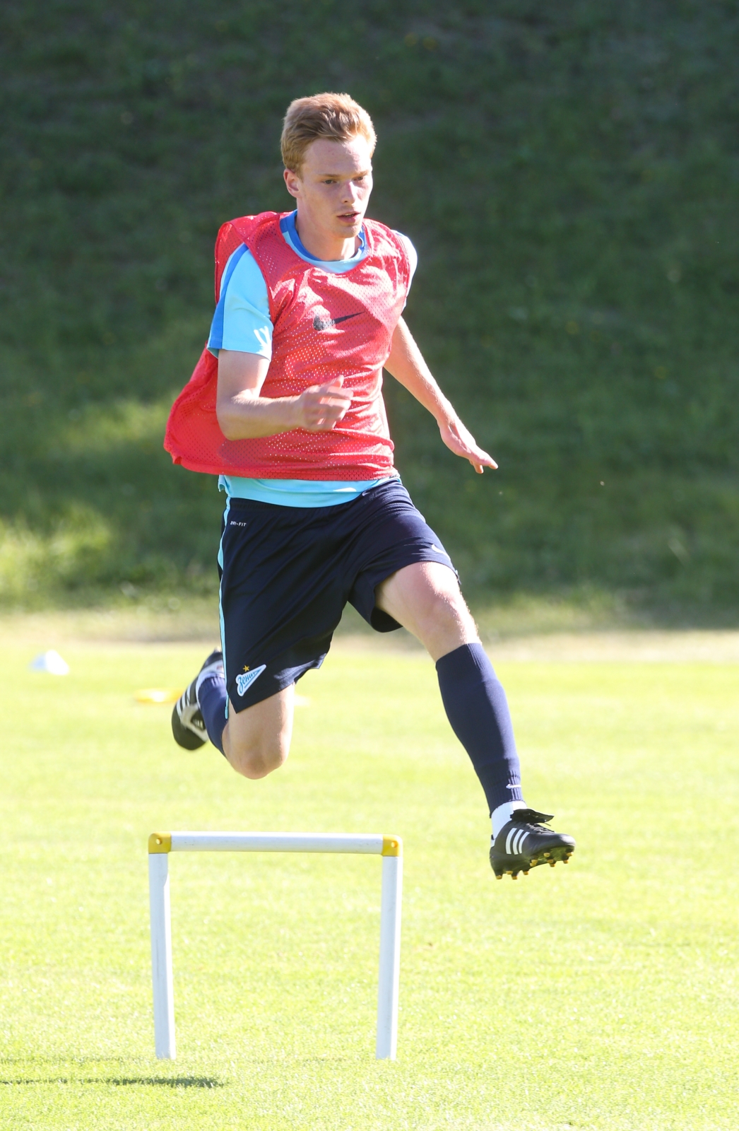 «Газпром»-тренировочные сборы в Швейцарии: вечерняя тренировка 7 июля