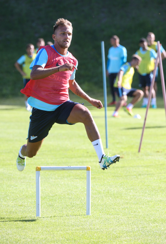 «Газпром»-тренировочные сборы в Швейцарии: вечерняя тренировка 7 июля