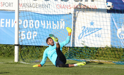 «Газпром»-тренировочные сборы в Швейцарии: вечерняя тренировка 7 июля