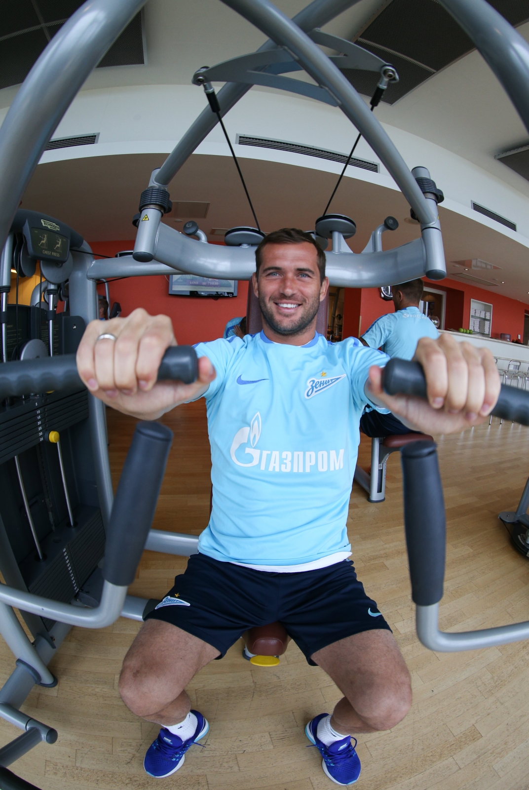 «Газпром»-тренировочные сборы в Швейцарии: утренняя тренировка 12 июля