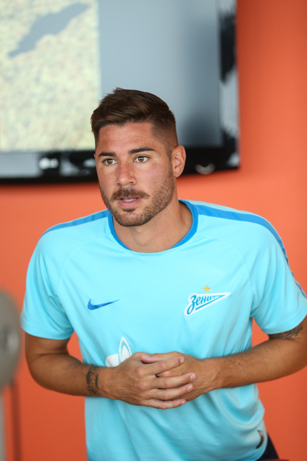 «Газпром»-тренировочные сборы в Швейцарии: утренняя тренировка 12 июля