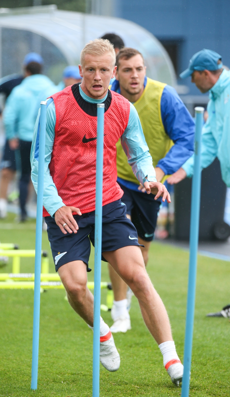 «Газпром»-тренировочные сборы в Швейцарии: вечерняя тренировка 12 июля