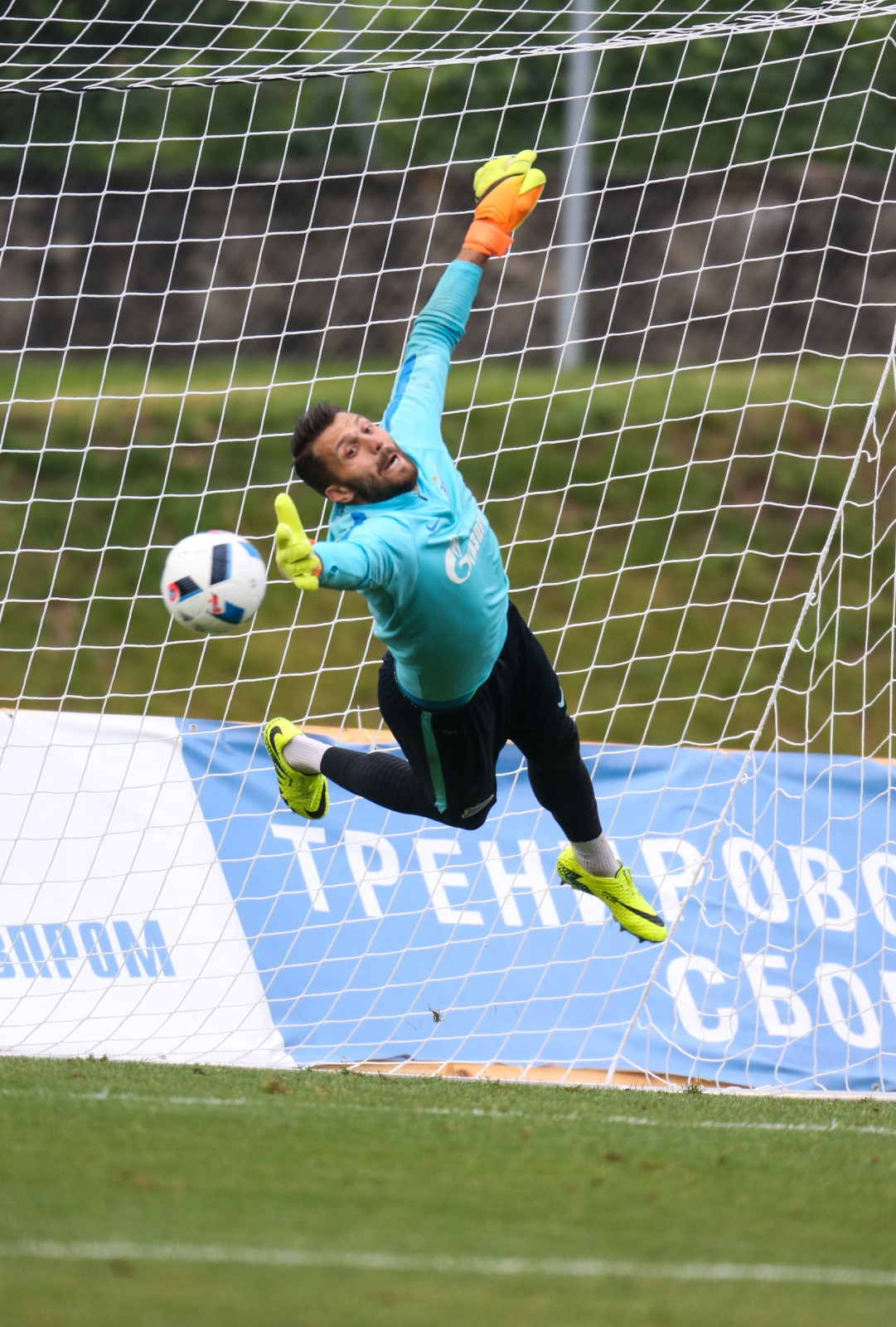 «Газпром»-тренировочные сборы в Швейцарии: вечерняя тренировка 12 июля