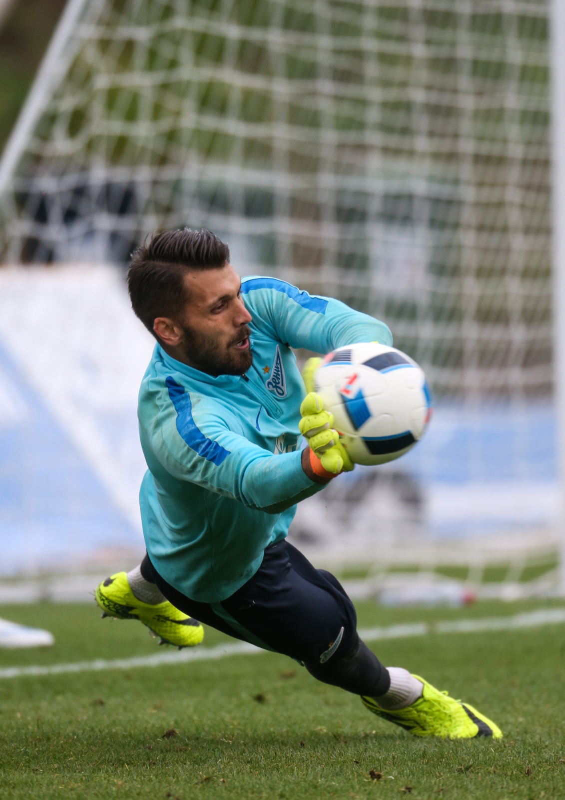 «Газпром»-тренировочные сборы в Швейцарии: вечерняя тренировка 12 июля